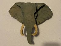 Elephant Head Scroll Saw Pattern